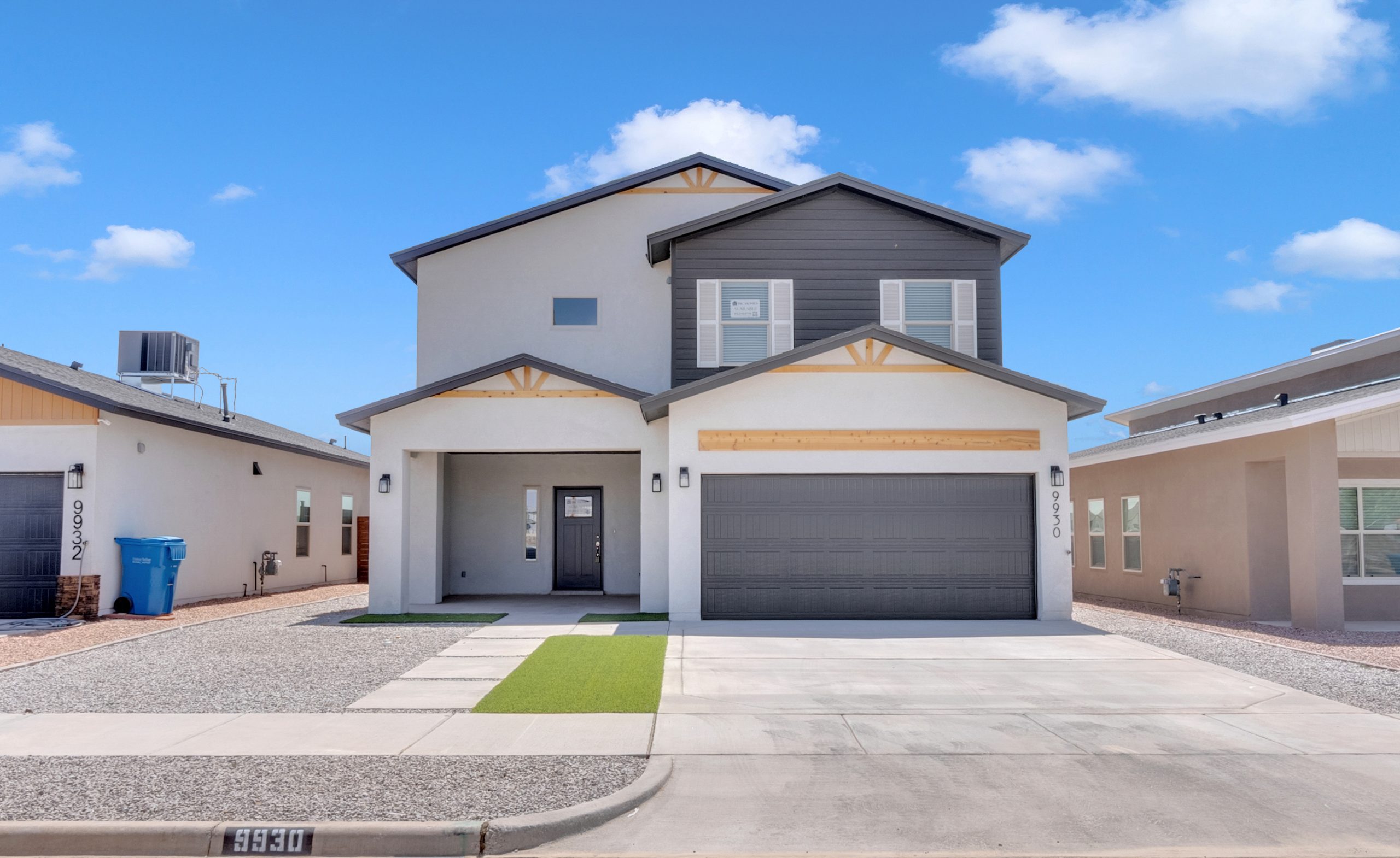 BIC Homes model exterior - Abilene front