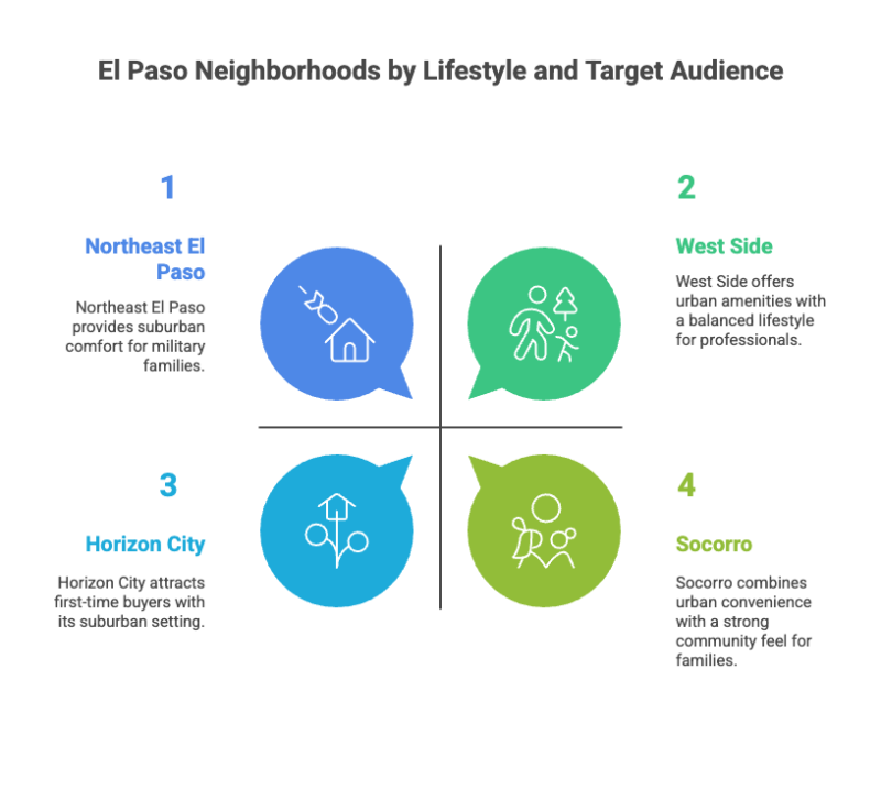 El Paso Neighborhoods by Lifestyle and Target Audience